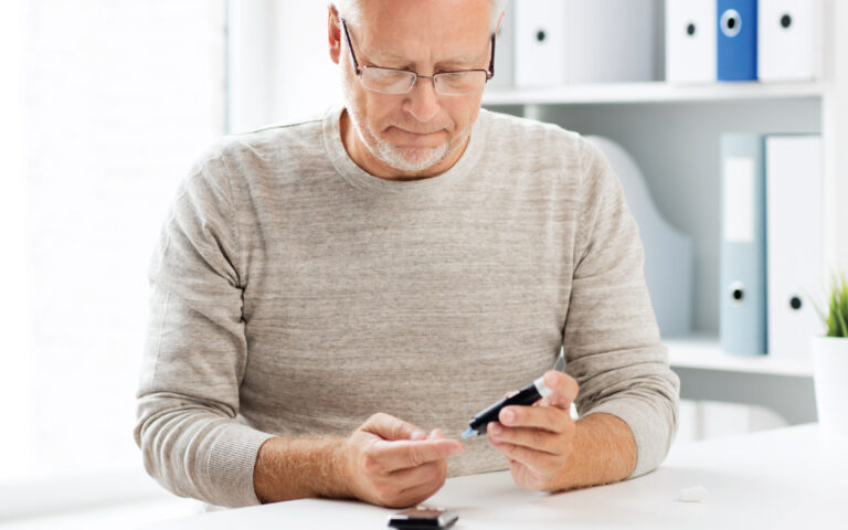 Checking blood sugar levels